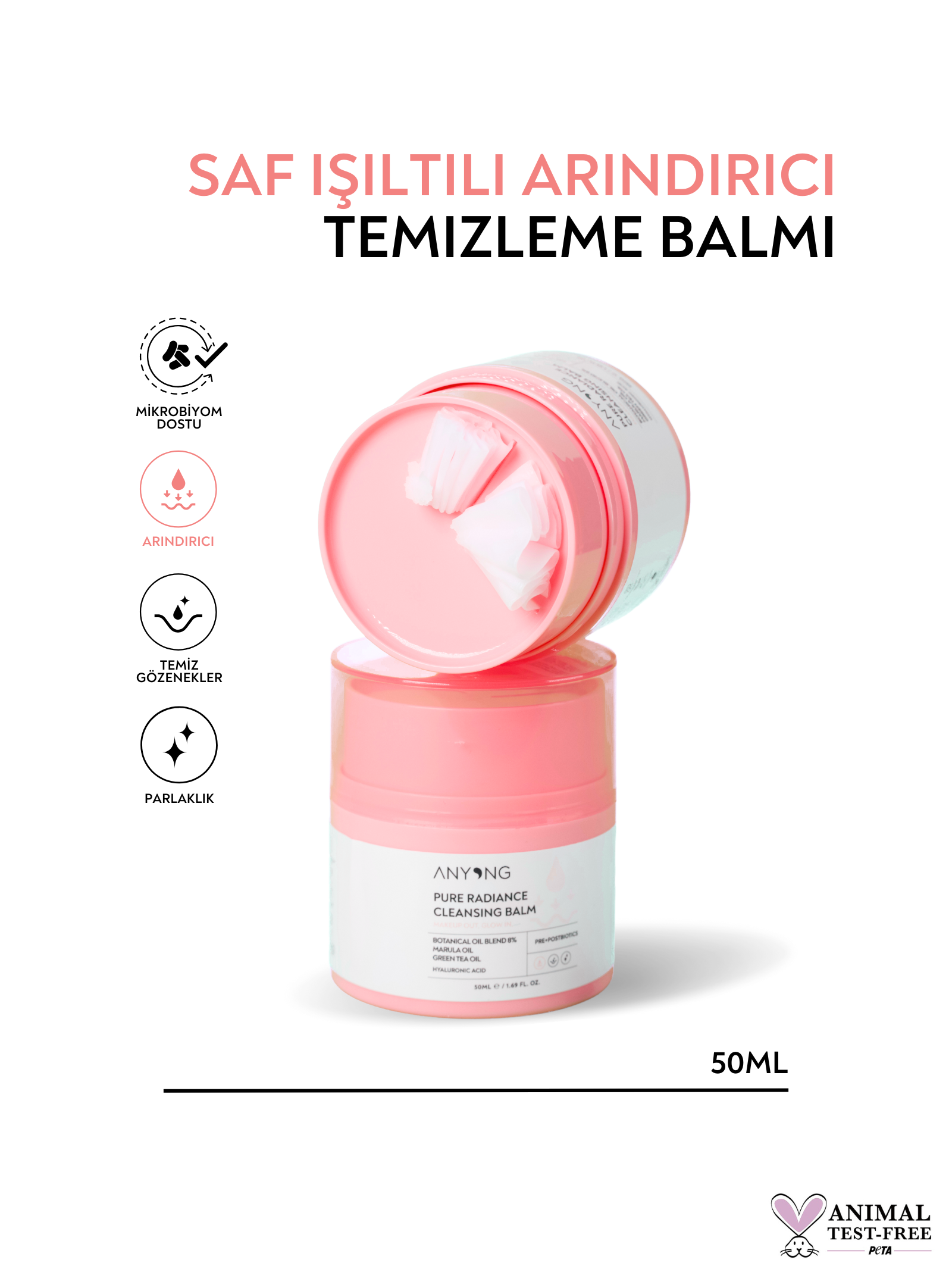Makyaj ve Yüz Temizleme Balmı