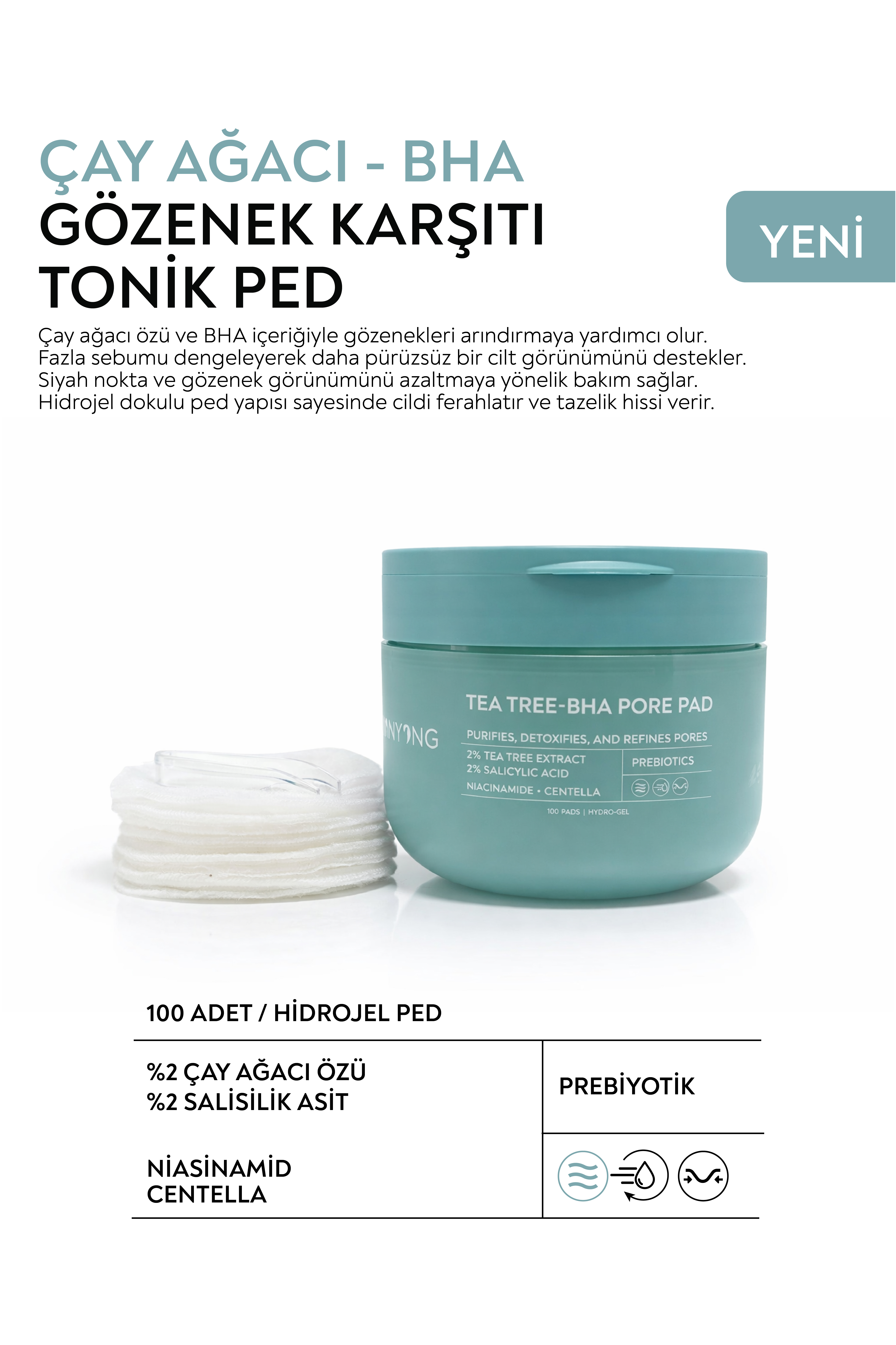 Gözenek Karşıtı Maske & Tonik Ped