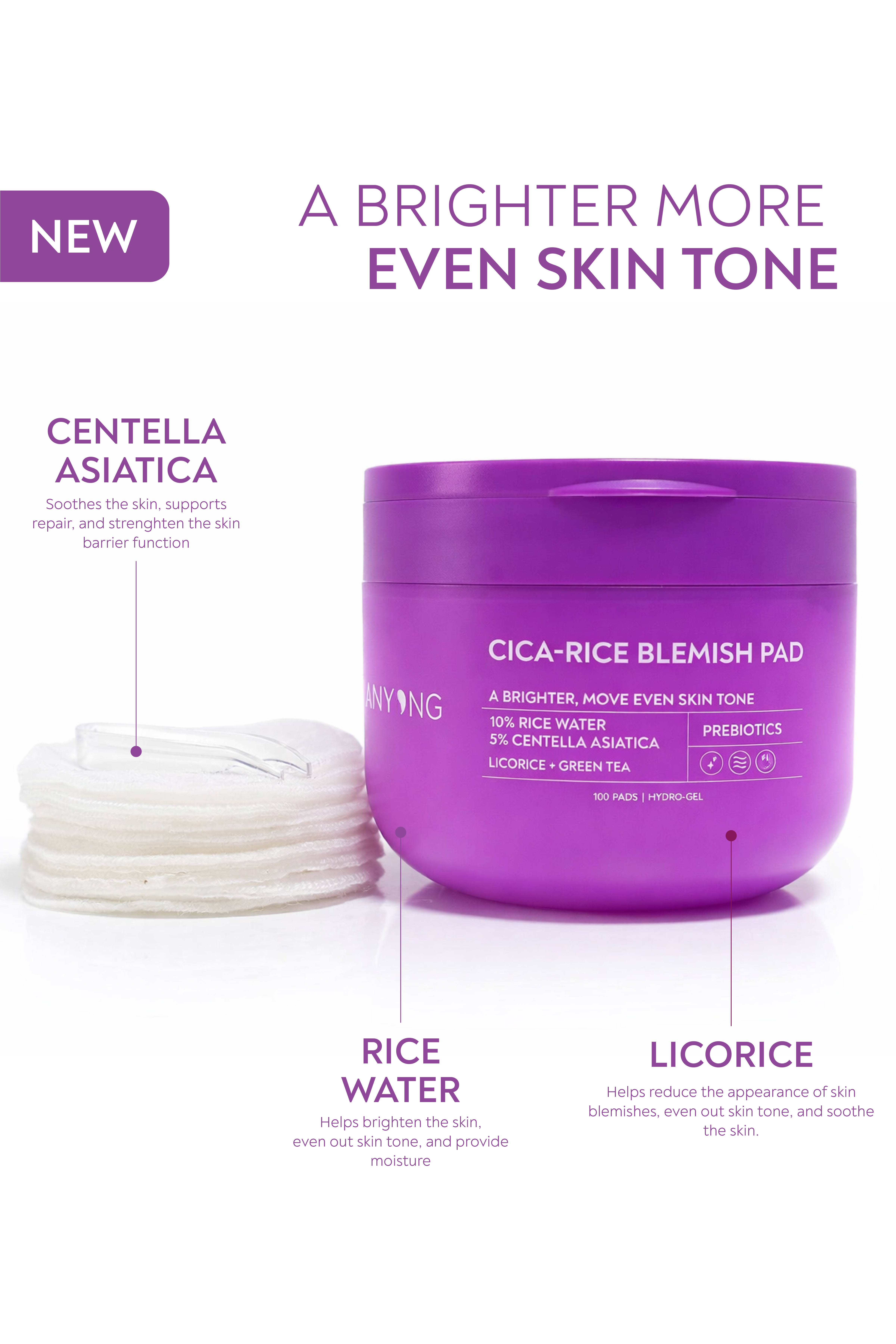 Cica - Rice Blemish Pad