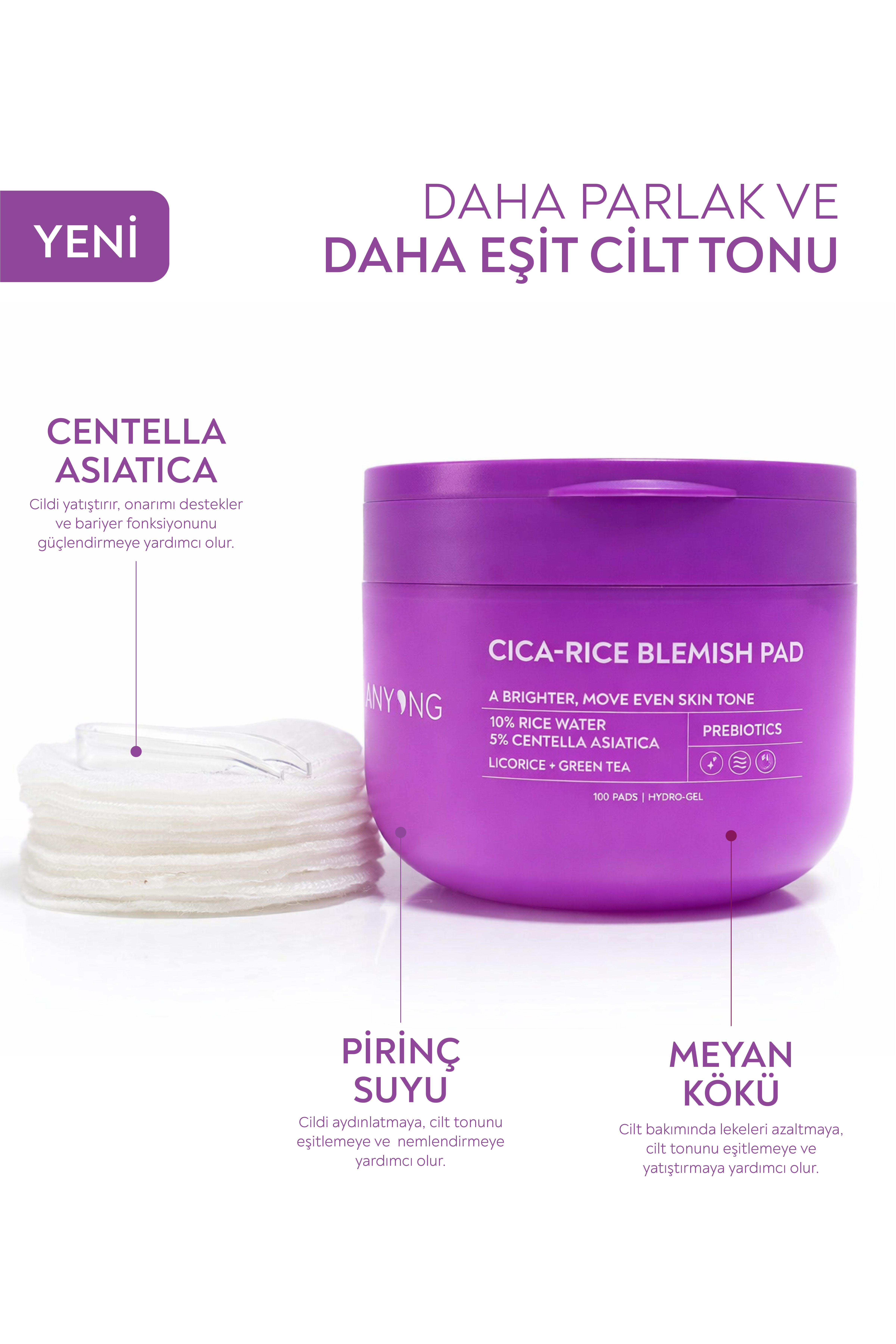 Leke Karşıtı Maske & Tonik Ped