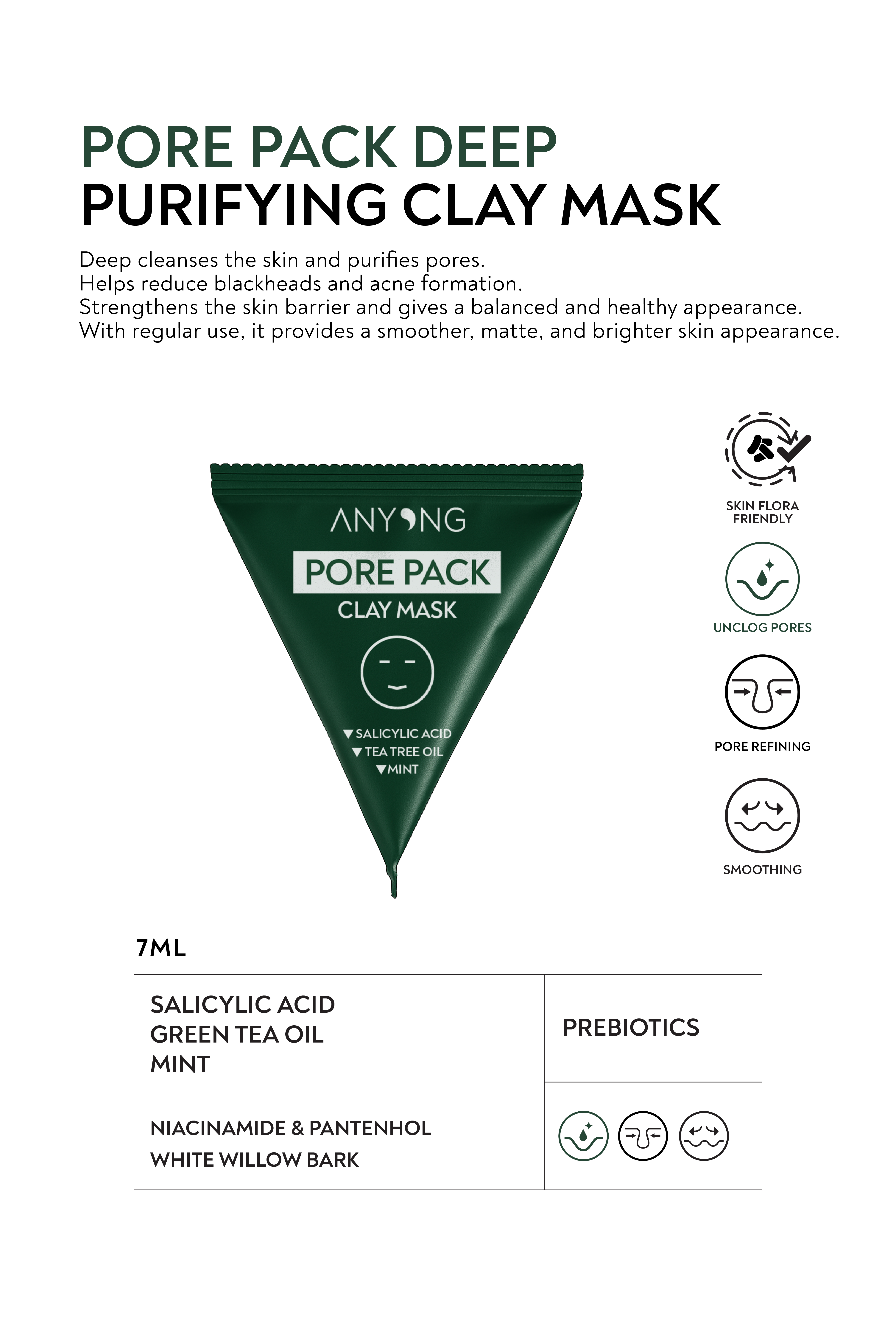 Pore Pack Clay Mask 7 ml