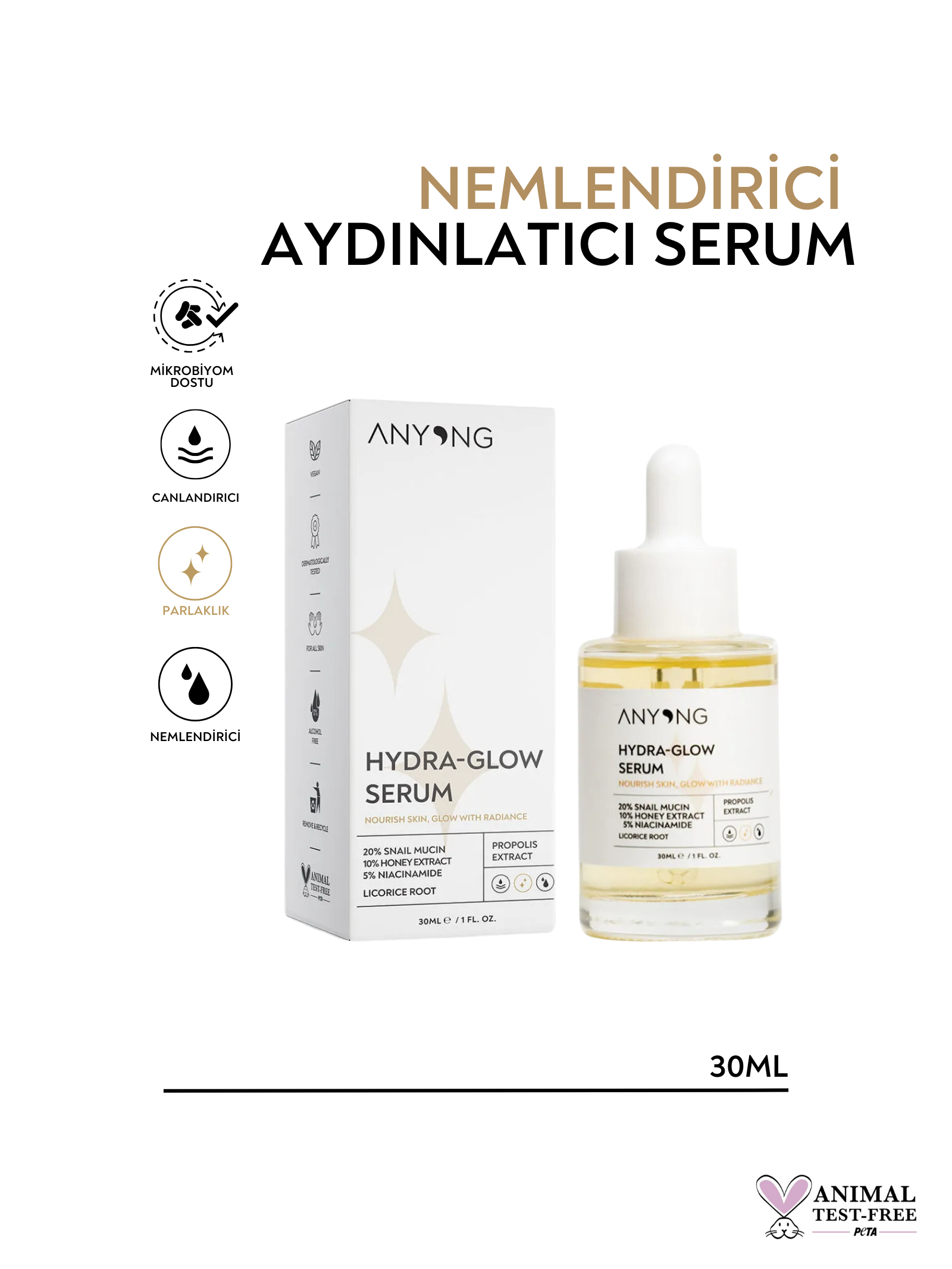 Nemlendirici Aydınlatıcı Serum