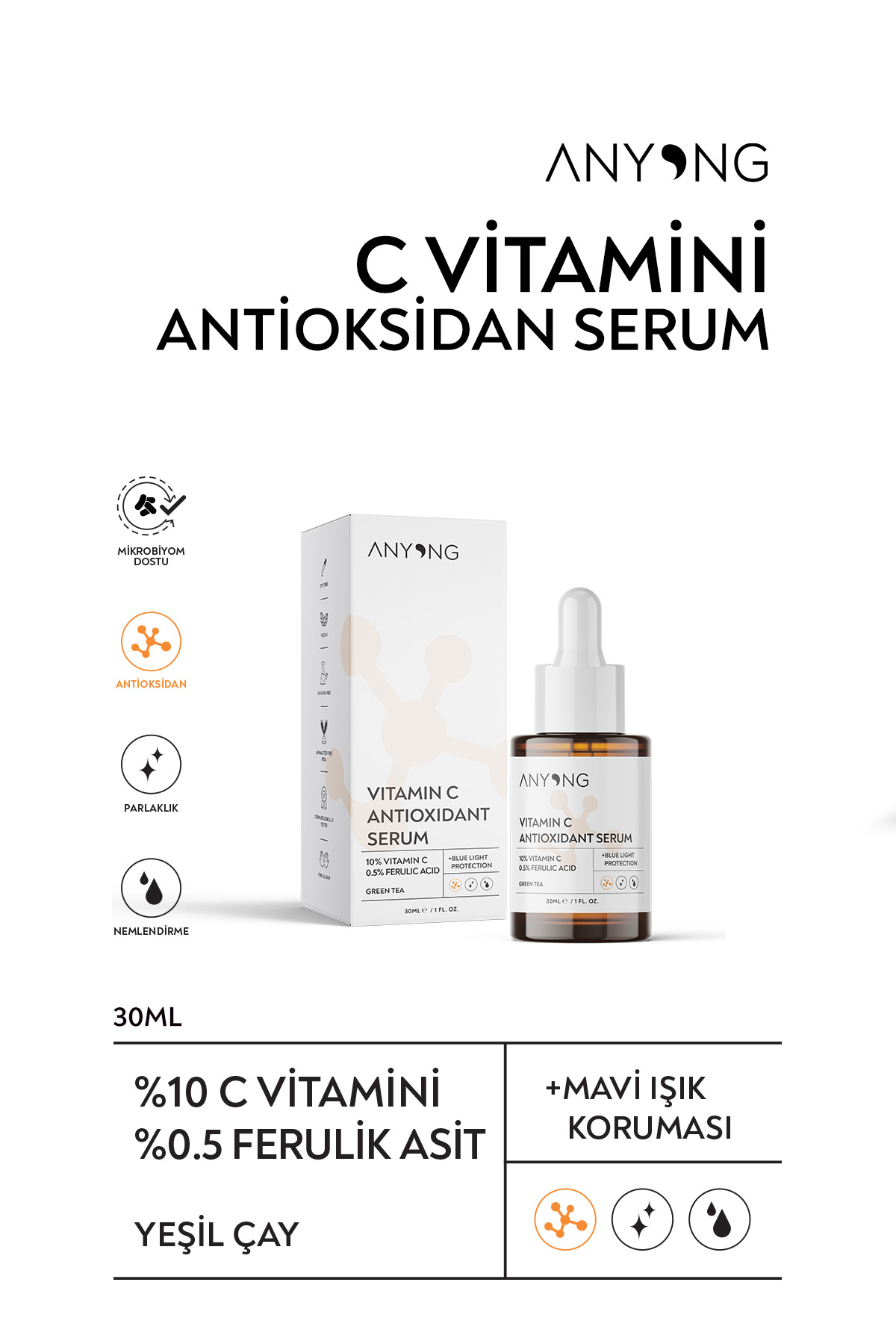 C Vitamini Antioksidan Serum