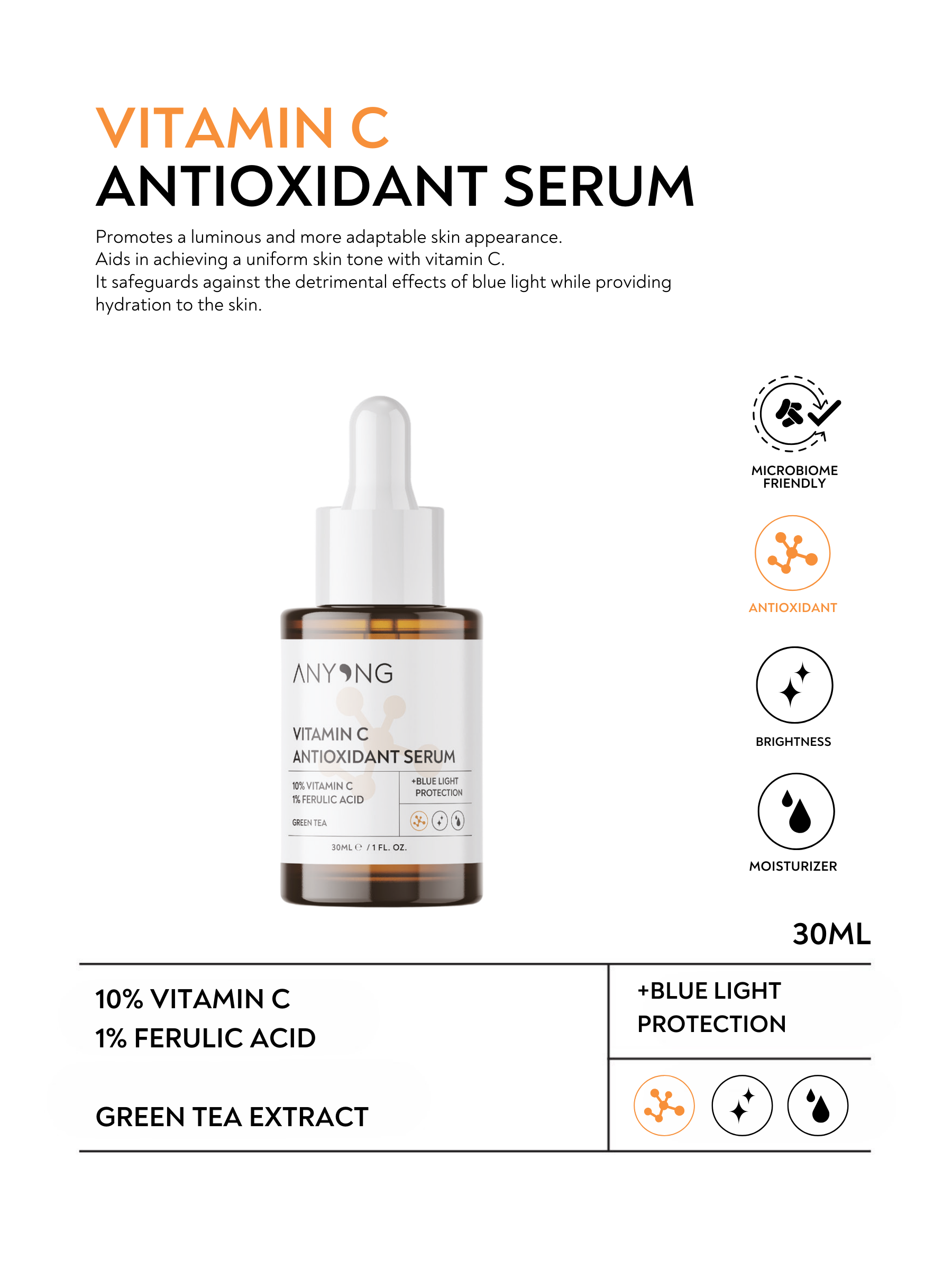 C Vitamini Antioksidan Serum